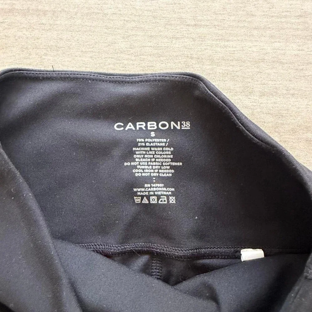Carbon38 Women's Black Shorts
